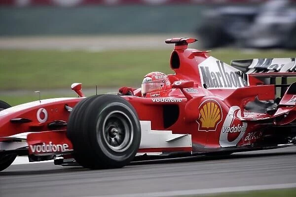 2006 Chinese Grand Prix - Friday Practice Shanghai International Circuit, Shanghai, China. 28th September - 1st October 2006. Michael Schumacher, Ferrari 248F1