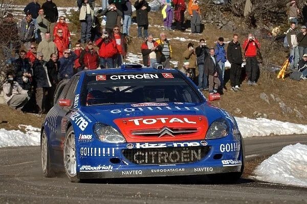 2006 FIA World Rally Championship: Sebastien Loeb Citroen Xsara, on Stage 4