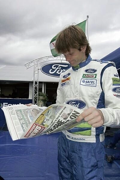 2006 FIA World Rally Championship Round 13 Rally of Turkey 2006 12th - 15th October 2006 Marcus Gronholm, Ford, portrait