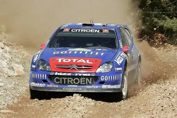 2006 FIA World Rally Champs. Round 8 Acropolis Rally. 2nd-4th June 2006. Xavier Pons, Citroen, action. World Copyright: McKlein / LAT