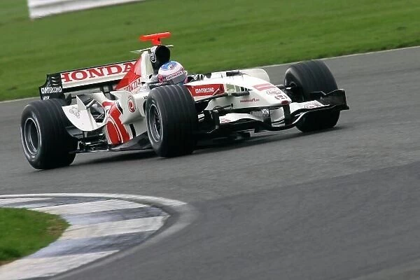 2006 Formula One World Championship, Silverstone, UK. Testing 25th-28th April 2006, Jenson Button (GBR), Honda, World Copyright: Jakob Ebrey / LAT Photographic
