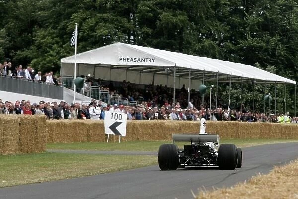 2006 Goodwood Festival of Speed. Goodwood Estate, West Sussex. 7th - 9th July 2006. Manfredo Rossi Di Montelera, Brabham BT42. World Copyright: Gary Hawkins / LAT Photographic. ref: Digital Image Only