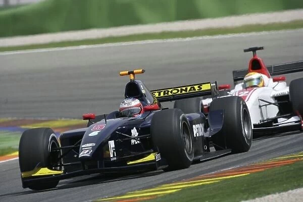 2006 GP2 Series. Round 1. Valencia, Spain.9th April 2006. Sunday Race. xx World Copyright: Andrew Ferraro / GP2 Series Media Service. Ref: Digital Image Only.ZP9O9456.jpg
