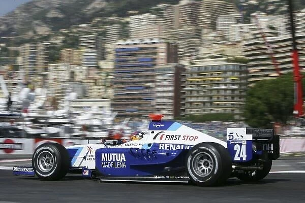 2006 GP2 Series. Round 5. Monte-Carlo, Monaco. 27th May 2006. Friday Qualifying. Adrian Valles (ESP, Campos Racing). Action. World Copyright: Glenn Dunbar / GP2 Series Media Service. Ref: Digital Image Only.YY8P4535.jpg