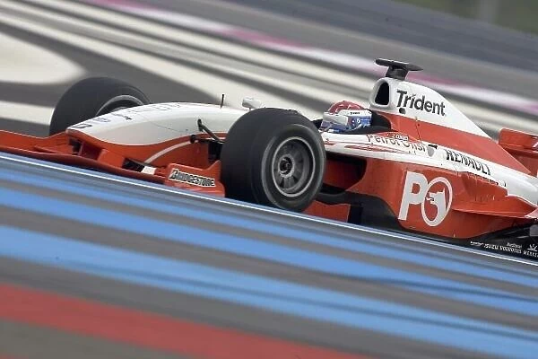 2006 GP2 Series Testing. Circuit Paul Ricard, France. 17th March 2006. Jason Tahinci (TUR, FMS International). Action. World Copyright: GP2 Series Media Service. Ref: Digital Image Only
