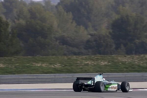 2006 GP2 Series Testing. Circuit Paul Ricard, France. 17th March 2006. Alexandre Negrao (BRA, Piquet Sports). Action. World Copyright: GP2 Series Media Service. Ref: Digital Image Only