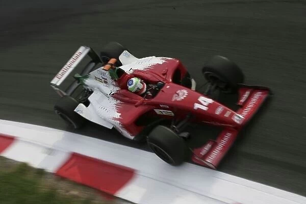 2006 GP2 Series.Round 11. Monza, Italy. 8th September 2006. Friday Practice. Ferdinando Monfardini (ITA, Dams). Action. World Copyright: Charles Coates / GP2 Series Media Service. ref: Digital ImageZK5Y0040.jpg
