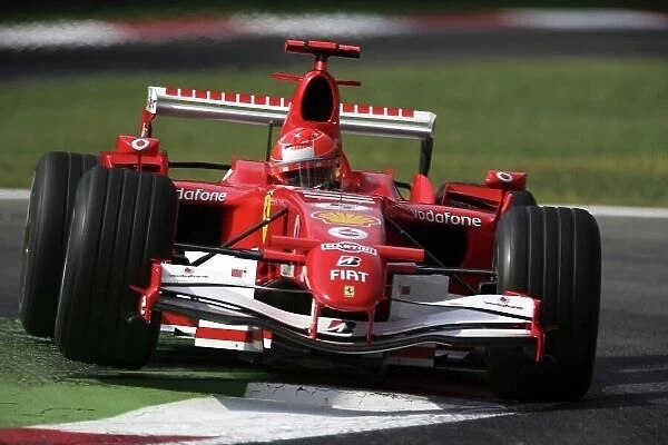 2006 Italian Grand Prix - Saturday Practice Autodromo Nazionale Monza, Italy. 7th - 10th September 2006. Michael Schumacher, Ferrari 248F1, action. World Copyright: Charles Coates / LAT Photographic ref: Digital Image ZK5Y0724