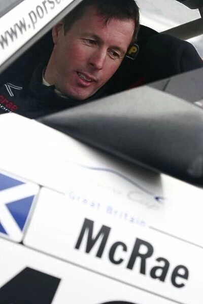 2006 Porsche Carrera Cup. Knockhill, Scotland. 2nd - 3rd September. Colin McRae. Portrait. World Copyright: Drew Gibson / LAT Photographic. Ref: Digital Image Only