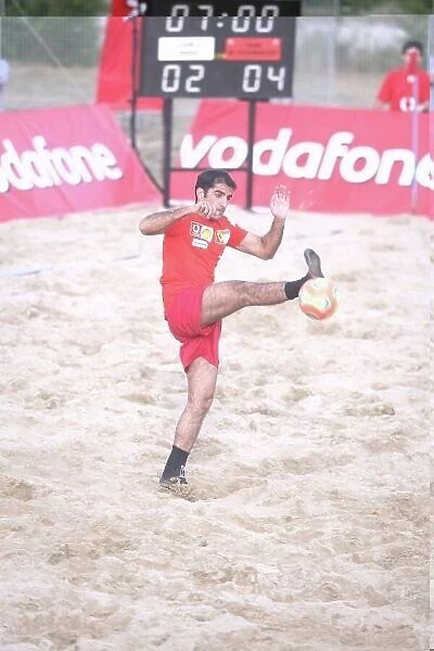 2006 Vodafone Ferrari Beach Soccer Challenge Montmelo, Spain. 11th May 2006. Marc Gene. Copyright Free for Editorial Use