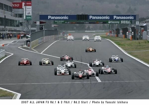 2007 All - Japan F3 Championship. Fuji Speedway. Fuji. 30th March - 1st April 2007. Action. World Copyright: Yasushi Ishihara / LAT Photographic ref: Digital Image Only