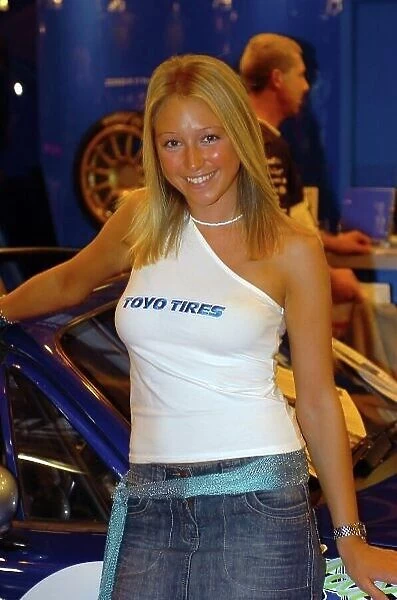 2007 Autosport International Show Girl. World Copyright: Jeff Bloxham / LAT Photographic ref: Digital Image DSC_4847