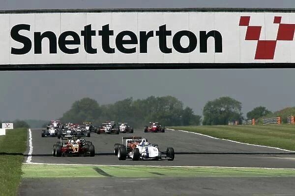 2007 British Formula Three Championship, Snetterton, Norfolk. 2-3rd May 2007. Sergio Perez World Copyright: Ebrey / LAT Photographic