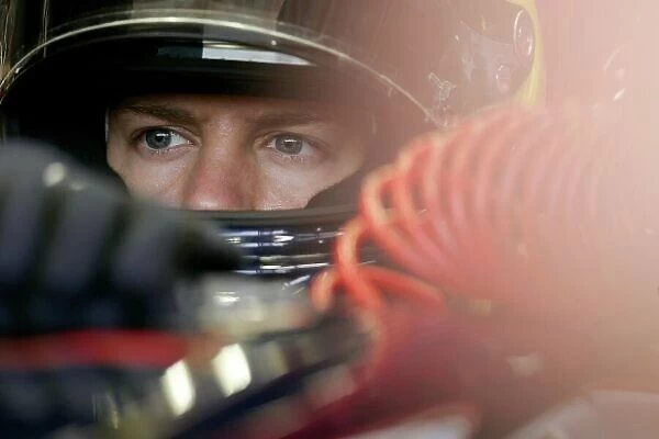 2007 Formula One Testing. Monza, Italy. 28th, 29th and 30th August 2007. Sebastian Vettel (Toro Rosso STR02-Ferrari). Portrait. World Copyright: Drew Gibson / LAT