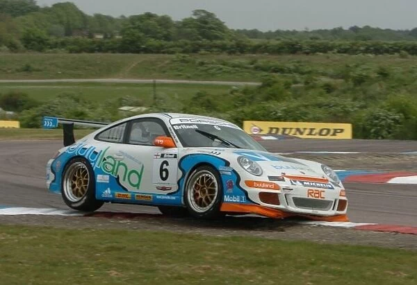 2007 Porsche Carrera Cup Thruxton 5  /  6th May Andy Britnell World Copyright