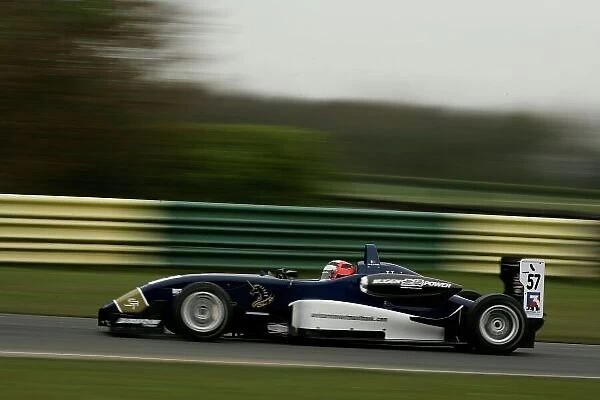 2008 British Formula Three Championship. Croft, England. 25th - 27th April 2008. Salman Al Khalifa, T-Sport. Action. World Copyright: Drew Gibson / LAT ref: Digital Image _Y2Z9099