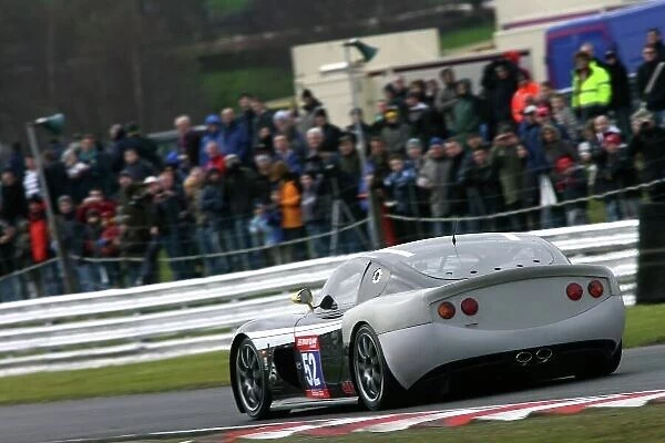 2008 British GT Championship Oulton Park, England. 22nd and 24th March 2008. Charles Hollings / Fulvio Mussi - Team RPM Ginetta G50 World Copyright: Ebrey / LAT