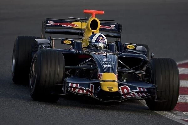 2008 Formula One Testing Barcelona, Spain, 14th April David Coulthard, Red Bull Racing RB4 Renault. Action. Photo:Glenn Dunbar / LAT Photographic ref: Digital Image _O9T1604