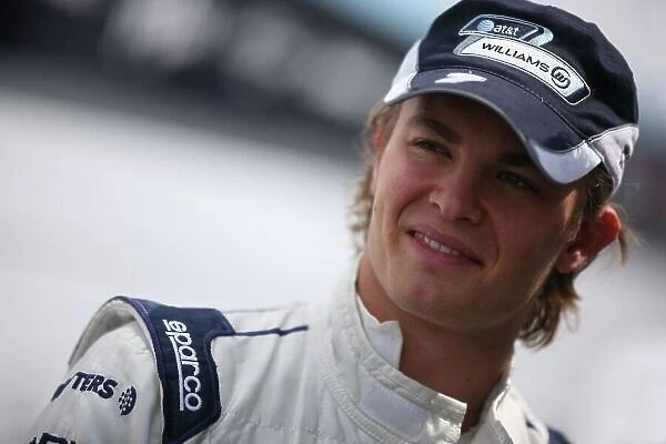 2008 Formula One Testing Barcelona, Spain, 16th April Nico Rosberg, Williams. Photo:Malcolm Griffiths / LAT Photographic Ref: Digital Image Only IMG_4615.jpg