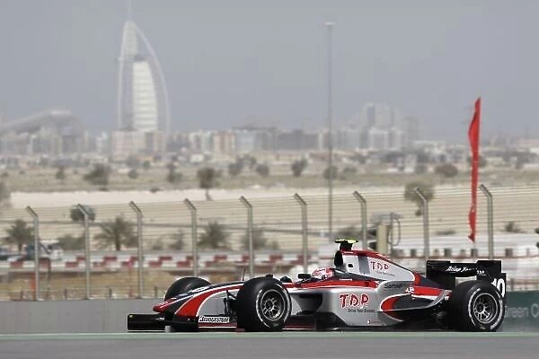 2008 GP2 Asia Series Friday Practice. Dubai. Dubai Autodrome. 11th April 2008. Kamui Kobayashi (JPN, Dams) Action. World Copyright: Andrew Ferraro / GP2 Series Media Service ref: _H0Y5192.jpg