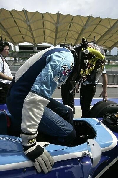 2008 GP2 Asia Series. Round 3. Friday Qualifying. Sepang, Kuala Lumpur. Malaysia. 21st March. Marco Bonanomi (ITA, Piquet Sports). World Copyright: Alastair Staley / GP2 Series Media Service ref:__P9O9430.jpg