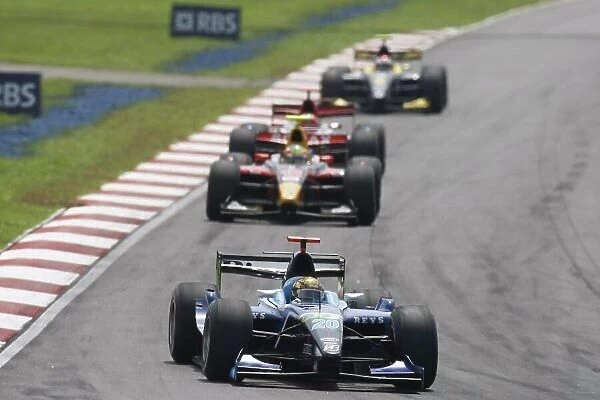 2008 GP2 Asia Series. Round 3. Sunday Race. Sepang, Kuala Lumpur. Malaysia. 23rd March. Marcello Puglisi (ITA, Piquet Sports). Action. World Copyright: Glenn Dunbar / GP2 Series Media Service ref:__O9T6631.jpg