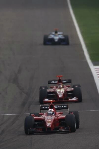 2008 GP2 Asia Series. Saturday Race. Bahrain International Circuit. Sakhir, Bahrain. 5th April. Milos Pavlovic, (YU, BCN Competicion). Action. World Copyright: Andrew Ferraro / GP2 Series Media Service. Service ref:__H0Y2284.jpg
