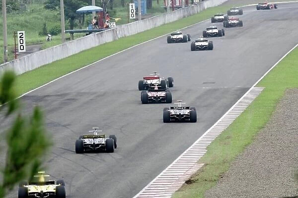 2008 GP2 Asia Series. Saturday Race. Round 2 - Sentul International Circuit, Indonesia. Saturday 16th February. GP2 Asia race start. Action. World Copyright: Alastair Staley / GP2 Series Media Service ref:__MG_7311.jpg