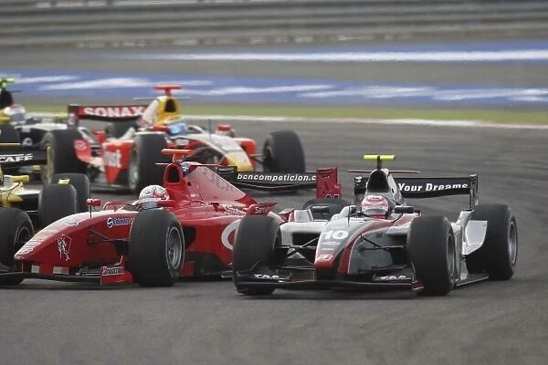 2008 GP2 Asia Series. Saturday Race. Bahrain International Circuit. Sakhir, Bahrain. 5th April. Kamui Kobayashi (JPN, Dams). Action. World Copyright: Glenn Dunbar / GP2 Series Media Service. Service ref:__O9T0096.jpg