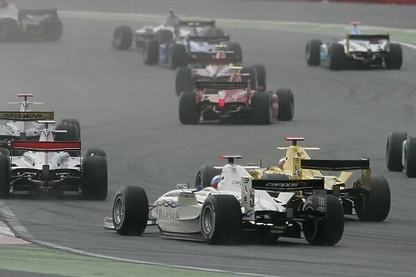 2008 GP2 Asia Series. Saturday Race. Dubai. Dubai Autodrome. 26th January. Vitaly Petrov (RUS, Barwa International Campos Grand Prix). Action. World Copyright: Alastair Staley / GP2 Series Media Service ref: _MG_4818