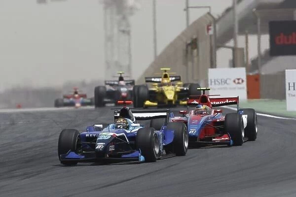 2008 GP2 Asia Series Saturday Race. Dubai. Dubai Autodrome. 12th April 2008. Marcello Puglisi (ITA, Piquet Sports) Action. World Copyright: Andrew Ferraro / GP2 Series Media Service ref: _H0Y7217.jpg