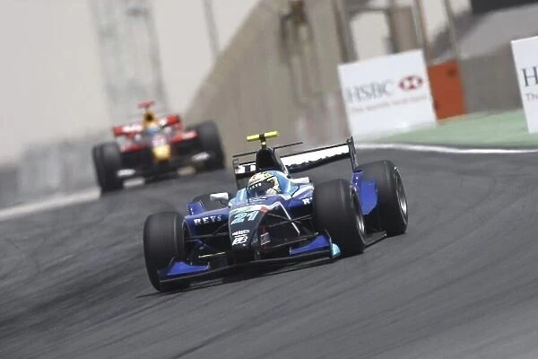 2008 GP2 Asia Series Saturday Race. Dubai. Dubai Autodrome. 12th April 2008. Marco Bonanomi (ITA, Piquet Sports) Action. World Copyright: Andrew Ferraro / GP2 Series Media Service ref: _H0Y7289.jpg