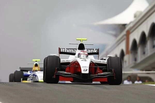 2008 GP2 Series. Round 2. Istanbul Park, Istanbul Turkey. 9th May. Friday Practice. Romain Grosjean (FRA, ART Grand Prix). Action. World Copyright: Charles Coates / GP2 Series Media Service. ref:__26Y9275.jpg