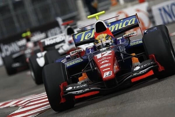 2008 GP2 Series. Round 3. Saturday Race. Monte-Carlo, Monaco. 24th May 2008. Giorgio Pantano (ITA, Racing Engineering). Action. World Copyright: Andrew Ferraro / GP2 Series Media Service. ref:__H0Y6311. jpg