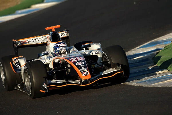 2008 GP2 Series. Testing