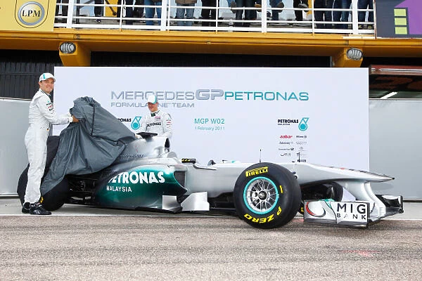 2011 Mercedes GP Petronas W02 Launch