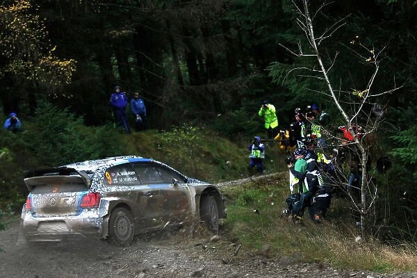 2013 FIA World Rally Championship Round 13-Wales Rally GB 14-17 November 2013 Andreas Mikkelsen, VW WRC, Action. Worldwide Copyright: McKlein / LAT