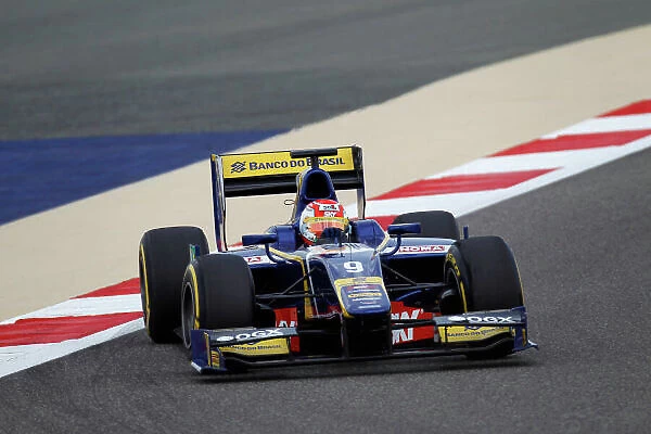 2013 GP2 Series. Round 2. Bahrain International Circuit, Sakhir, Bahrain. 19th April. Friday Qualifying. Felipe Nasr (BRA, Carlin). Action. World Copyright: Alastair Staley / GP2 Series Media Service. Ref: _A8C0270