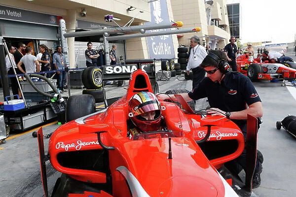 2013 GP2 Series. Round 2. Bahrain International Circuit, Sakhir, Bahrain. 19th April. Friday Qualifying. Johnny Cecotto (VEN, Arden Inernational). World Copyright: Alastair Staley / GP2 Series Media Service. Ref: _R6T5210