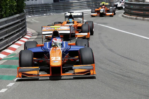 2013 GP2 Series. Round 4. Monte Carlo, Monaco. 24th May 2013. Friday Race. Jon Lancaster (GBR, Hilmer Motorsport). Action. World Copyright: Andrew Ferraro / GP2 Series Media Service. Ref: _79P9291