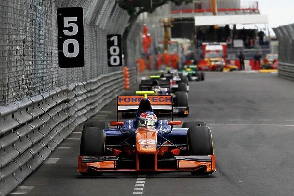 2013 GP2 Series. Round 4. Monte Carlo, Monaco. 25th May 2013. Saturday Race. Jon Lancaster (GBR, Hilmer Motorsport). Action. World Copyright: Alastair Staley / GP2 Series Media Service. Ref: _A8C5440