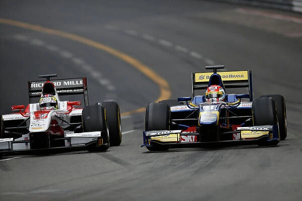 2013 GP2 Series. Round 4. Monte Carlo, Monaco. 54th May 2013. Saturday Race. Felipe Nasr (BRA, Carlin). Action. World Copyright: Glenn Dunbar / GP2 Series Media Service. Ref: _89P2661