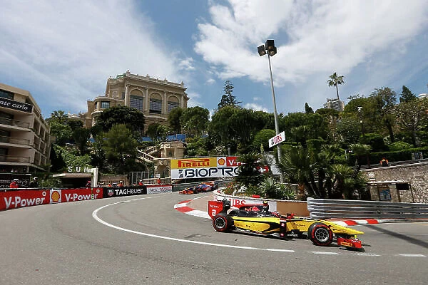 2013 GP2 Series. Round 4. Monte Carlo, Monaco. 24th May 2013. Friday Race. Stephane Richelmi (MON, Dams). Action. World Copyright: Andrew Ferraro / GP2 Series Media Service. Ref: _79P9358