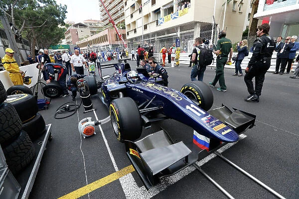 2013 GP2 Series. Round 4. Monte Carlo, Monaco. 24th May 2013. Friday Race. Sam Bird (GBR, RUSSIAN TIME). World Copyright: Alastair Staley / GP2 Series Media Service. Ref: _R6T9355