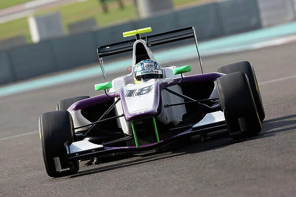 2013 GP3 Series Test 5 Yas Marina Circuit, Abu Dhabi, UAE. Day 1, Tuesday 5th November 2013. Jordan King (GBR, Status Grand Prix) World Copyright: Alastair Staley / LAT Photographic. ref: Digital Image _R6T0366