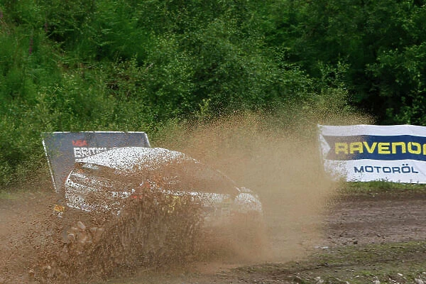 2013 MSA British Rally Championship. Scottish Rally. 29th June 2013. Steve Rokland  /  James Aldridge Ford Fiesta R2. World Copyright: Ebrey  /  LAT Photographic