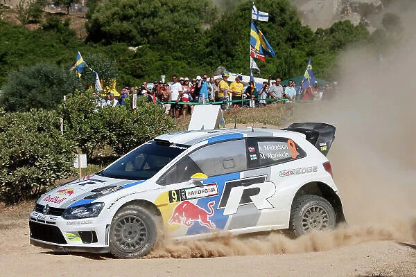 2013 World Rally Championship Rally of Italy, Sardinia 20th - 22nd June 2013 Andreas Mikkelsen, VW, action Worldwide Copyright: McKlein / LAT
