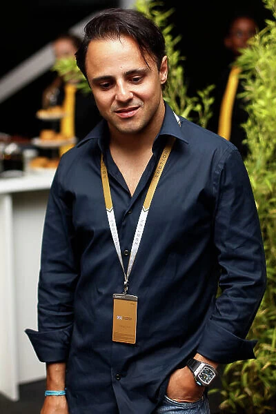 2014 / 2015 FIA Formula E Championship. London e-Prix, Battersea Park, London, UK. Sunday 28 June 2015. Felipe Massa in the eMotion club. World Copyright: Sam Bloxham / LAT Photographic / Formula E. ref: Digital Image _G7C8269