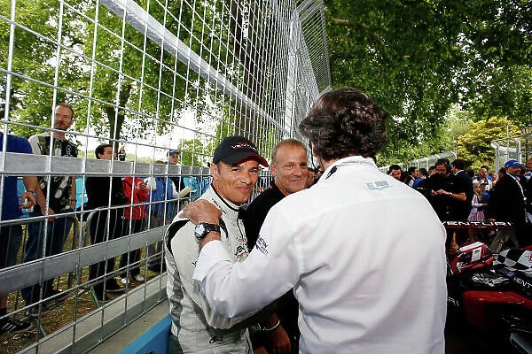 2014 / 2015 FIA Formula E Championship. London e-Prix, Battersea Park, London, UK. Sunday 28 June 2015. Alejandro Agag - CEO of Formula E Holdings. on the grid