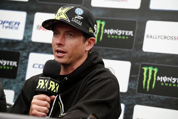 2014 FIA World Rallycross Championship Round 2 Lydden Hill, Great Britain 24th & 25th May 2014 Tanner Foust, VW, Portrait Worldwide Copyright: McKlein / LAT